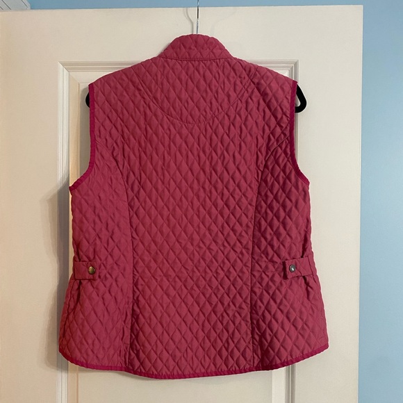 Barbour Pink Fulbourn Lightweight Short Gilet - Picture 7 of 15